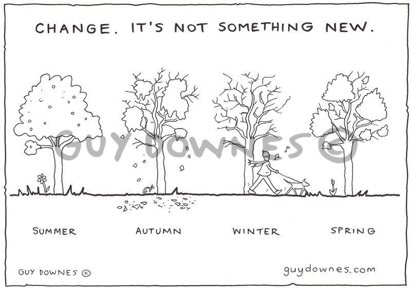 Change is not new