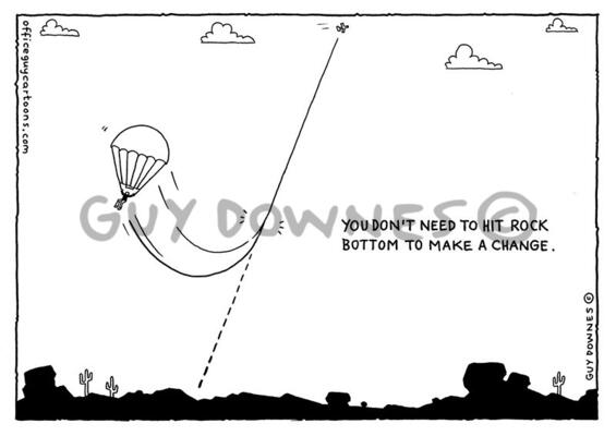 Rock bottom