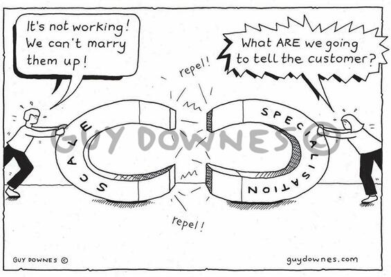 Scale vs Specialisation