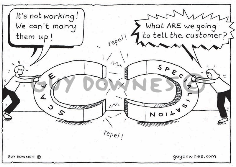 Scale vs Specialisation